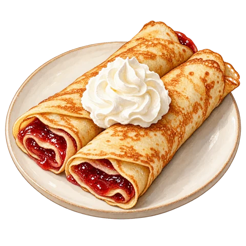 Ilustrácia: Džemové palacinky