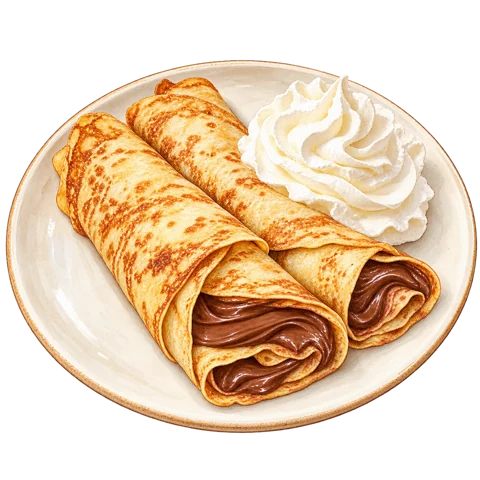 Ilustrácia: Nugátové palacinky